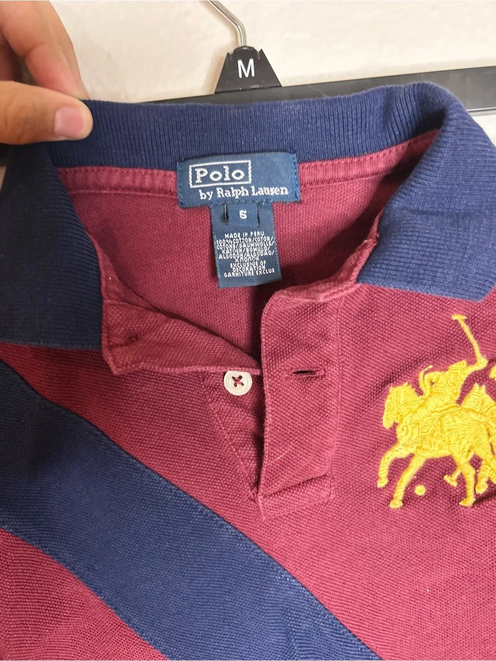 🐎 Ralph Lauren BUNDLE of 3 Polo Bundle – 3 Shirts (4T/5T)